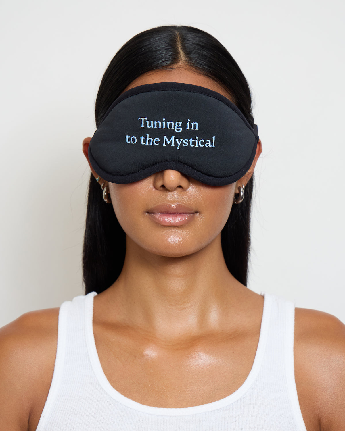 Meditation Eyeshades "Tuning in to the Mystical"- Black