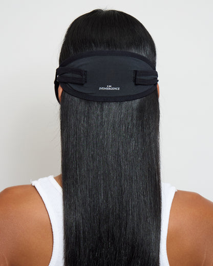 Meditation Eyeshades "Synchronizing to Love"- Black