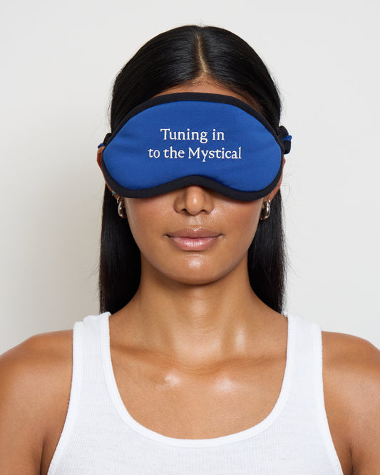 Meditation Eyeshades "Tuning in to the Mystical"- Blue