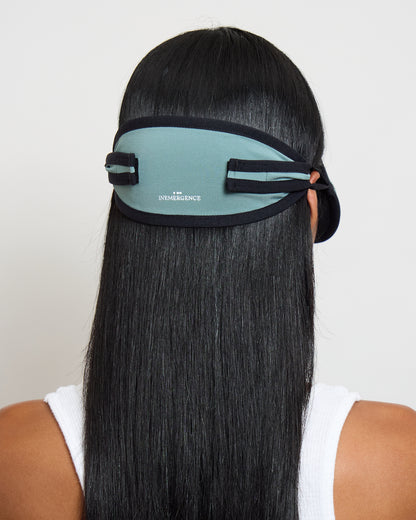 Meditation Eyeshades "Generating Abundance"- Green