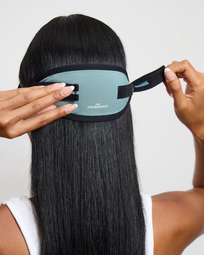 Meditation Eyeshades "Generating Abundance"- Green