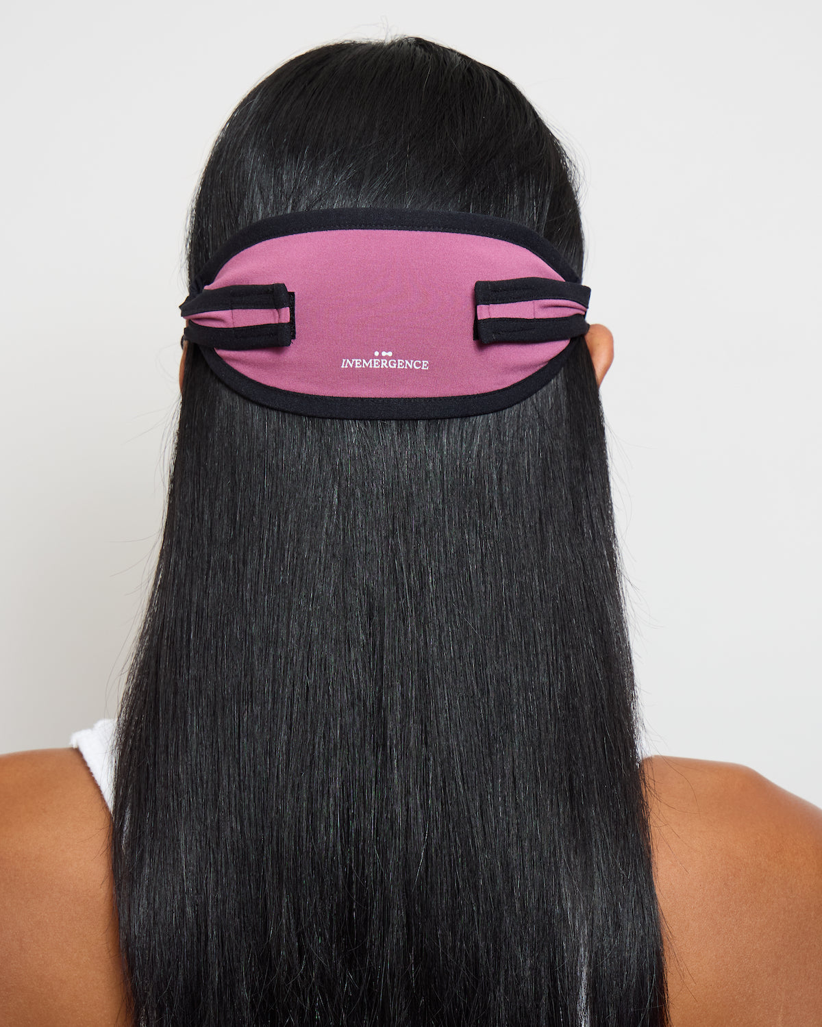Meditation Eyeshades "Synchronizing to Love"- Burgundy