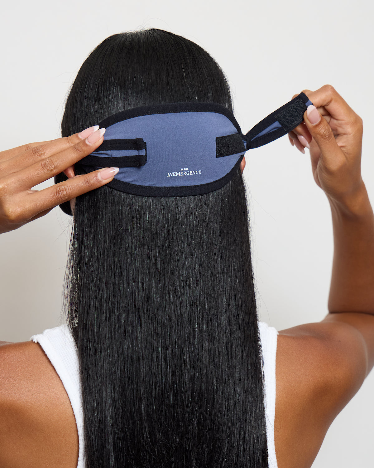 Meditation Eyeshades "Becoming Whole"- Slate