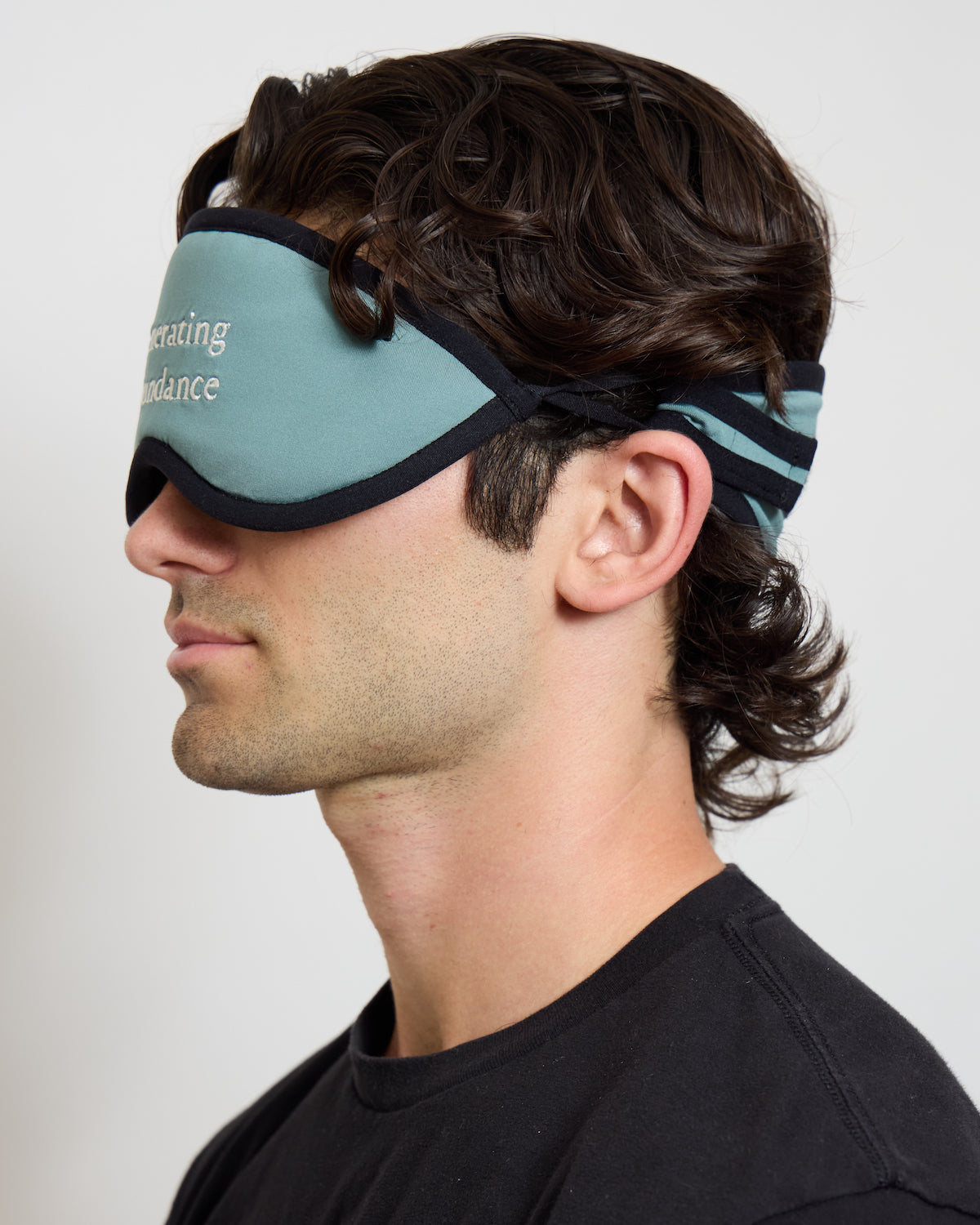 Meditation Eyeshades "Generating Abundance"- Green