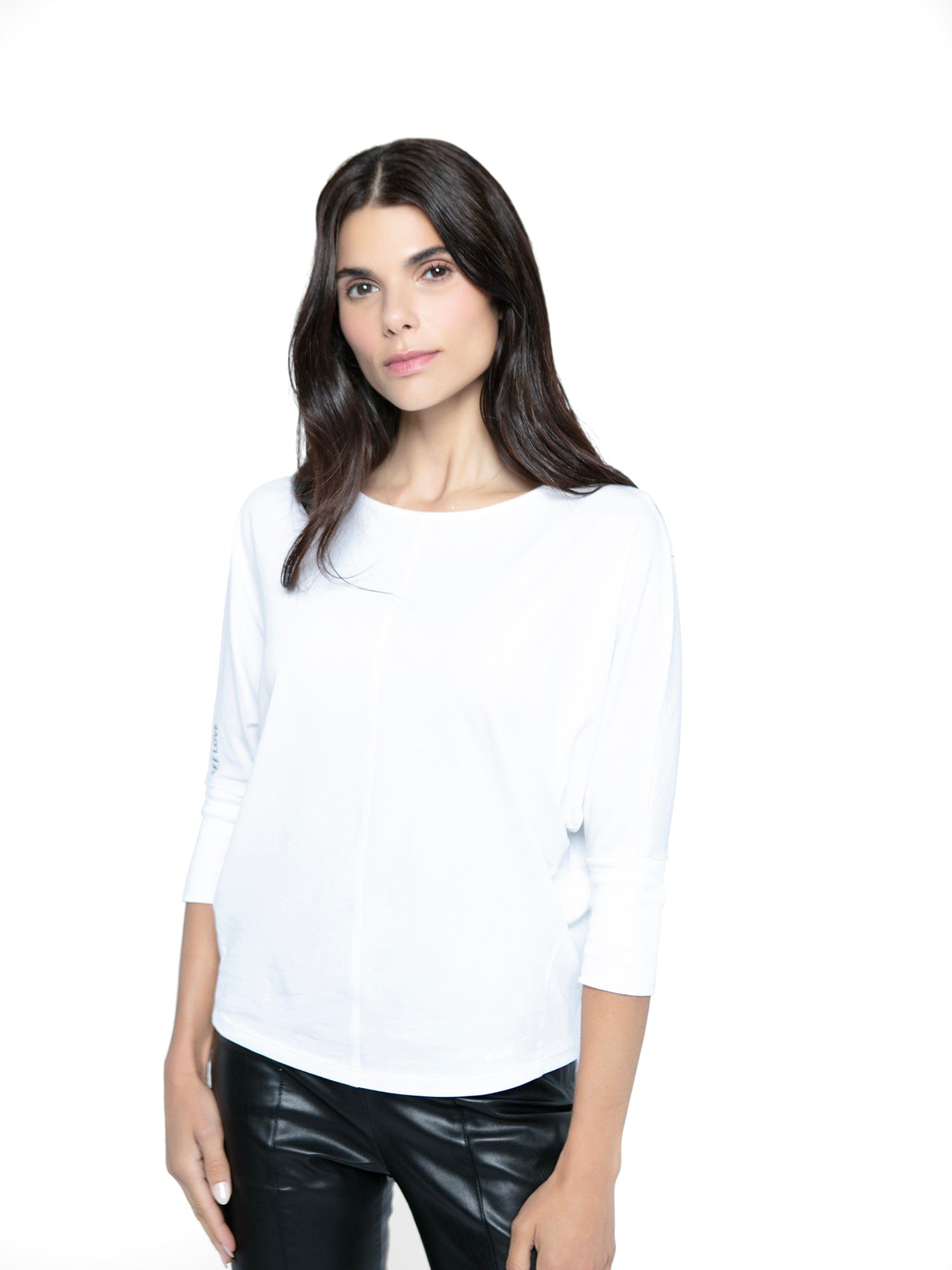 InEmergence  Pima Dolman Sleeve Tee - Black