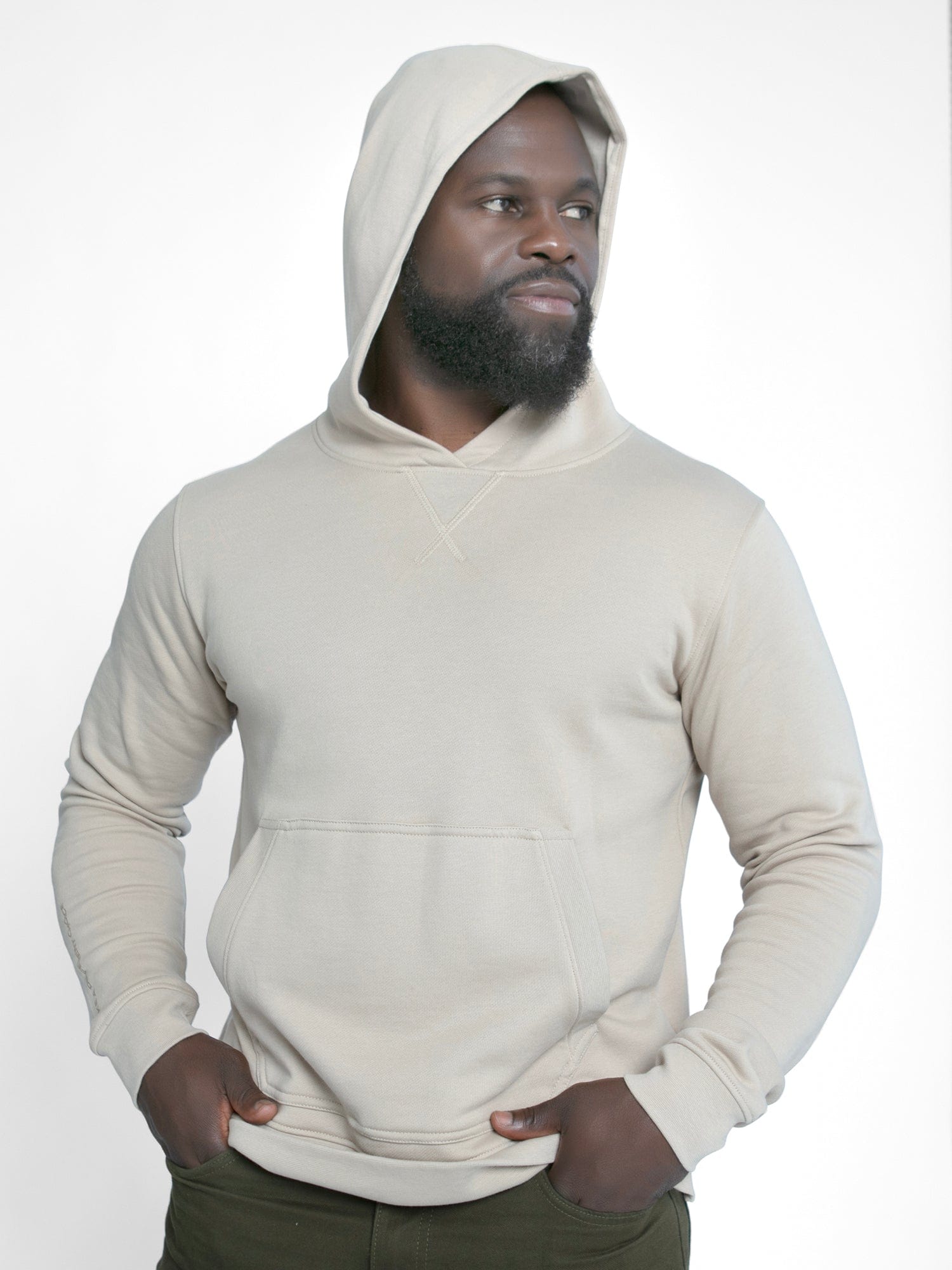 Unisex Pima French Terry Hoodie - Main Image