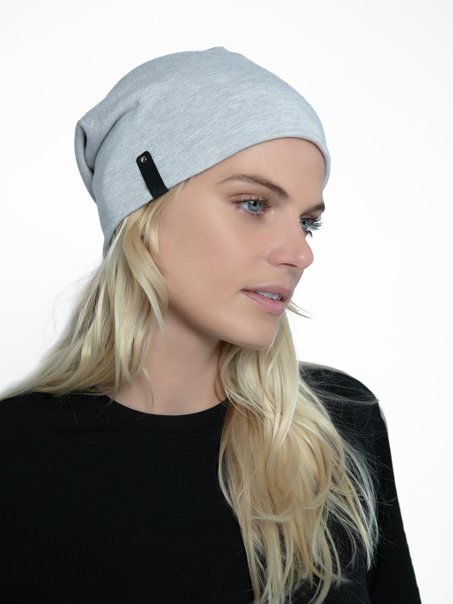 InEmergence Unisex Silky Bamboo Knit Beanie - Ash Grey-2